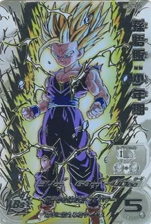 ドラゴンボールヒーローズ UM12-SEC3LC 孫悟飯：少年期のカード画像
