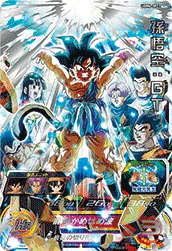 ドラゴンボールヒーローズ UGM6-SEC2 孫悟空：ＧＴのカード画像