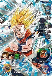 ドラゴンボールヒーローズ BM12-SEC3 孫悟飯：少年期のカード画像