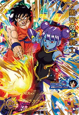ドラゴンボールヒーローズ UGM8-059 黒衣の女戦士のカード画像